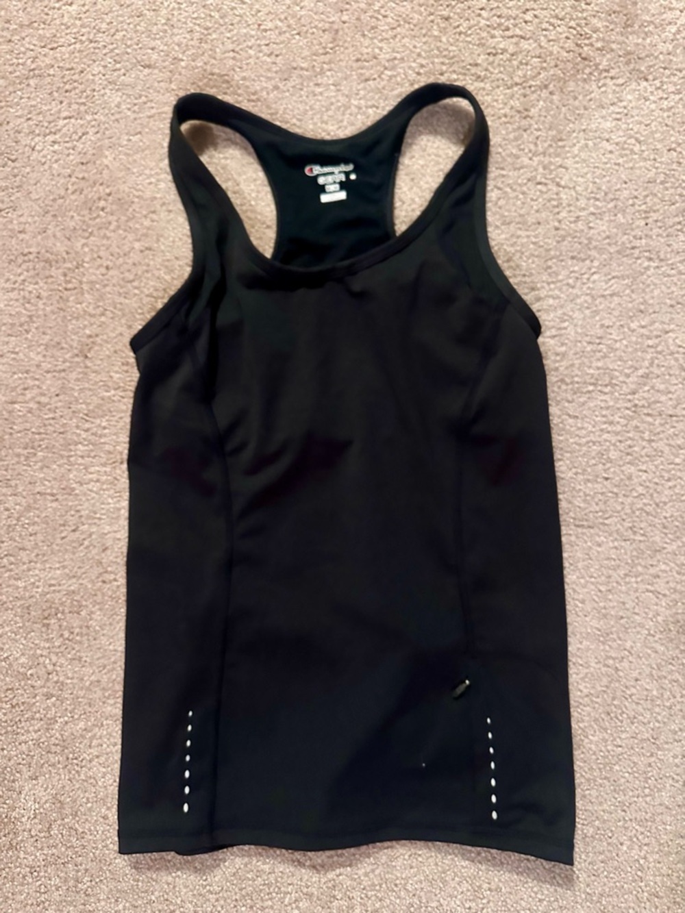 🏃‍♀️ Champion Gear Black Racerback Shelf Bra Tank - EUC Medium! 🏃‍♀️